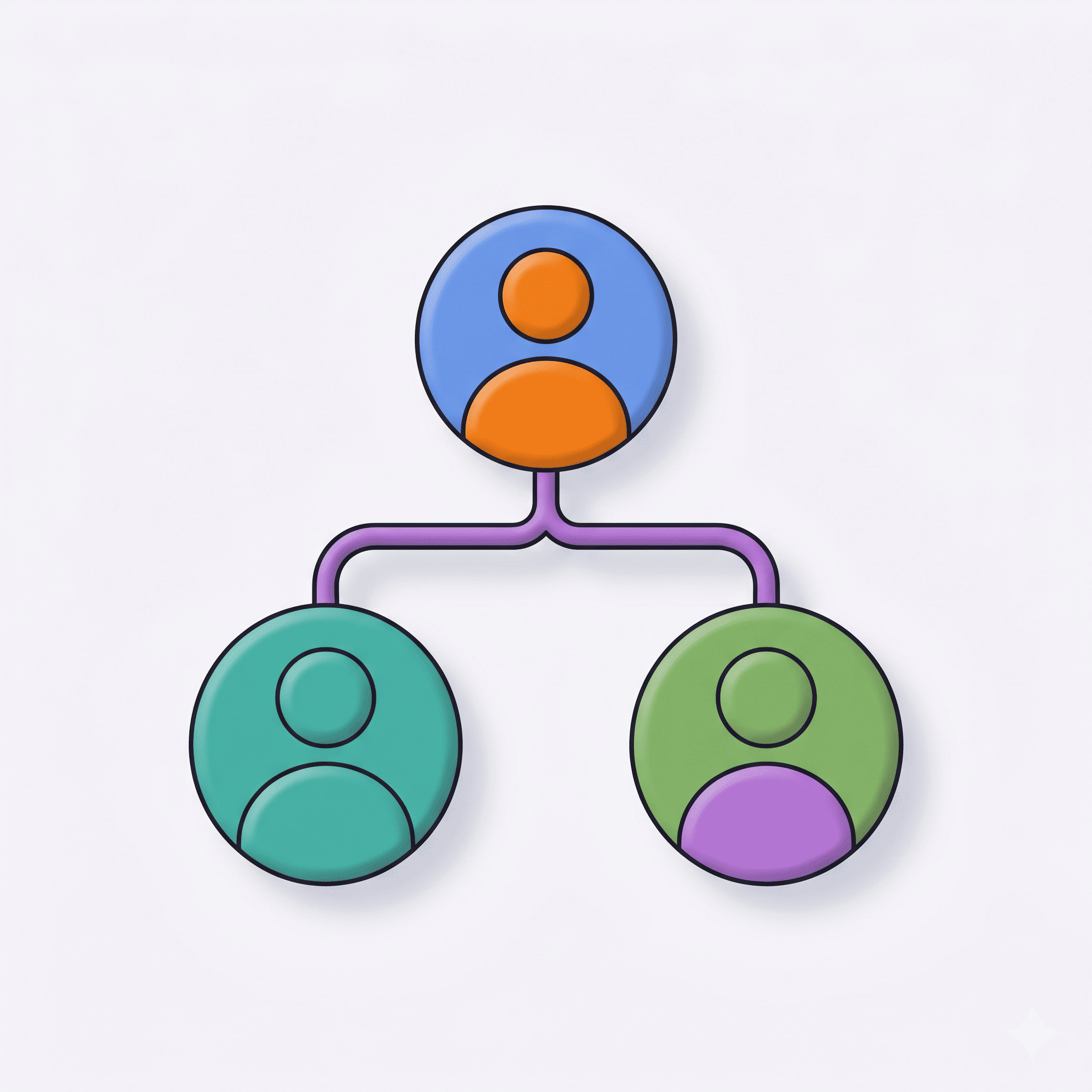Team and shared projects illustration