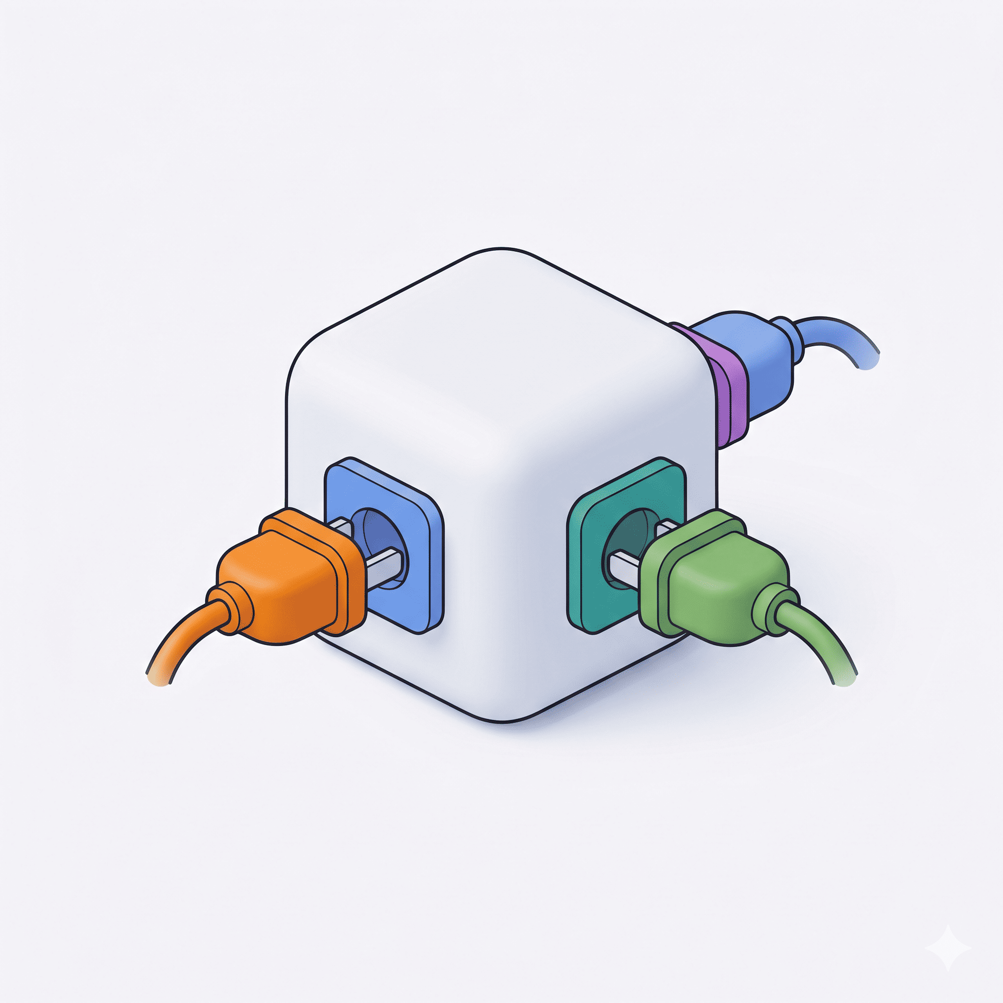 Pluggable tools illustration