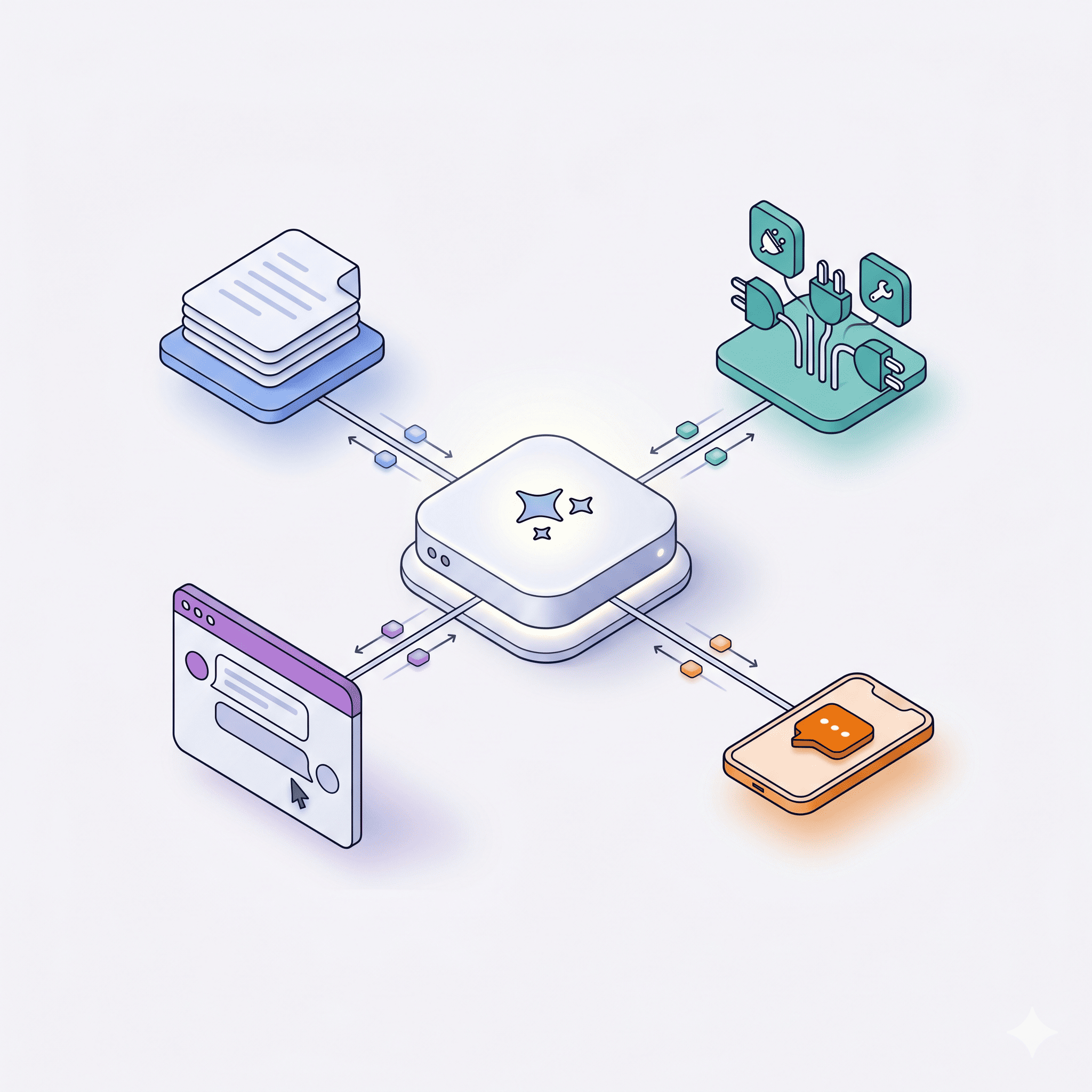 Tools and AI clients connecting to your Ganju MCP server